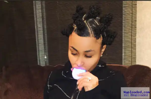 American Model, Blac Chyna shows off new hair style